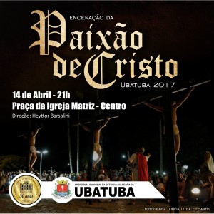 cartaz web paixão de cristo 2017
