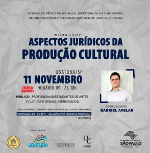 workshop aspectos jurídicos da produção cultural